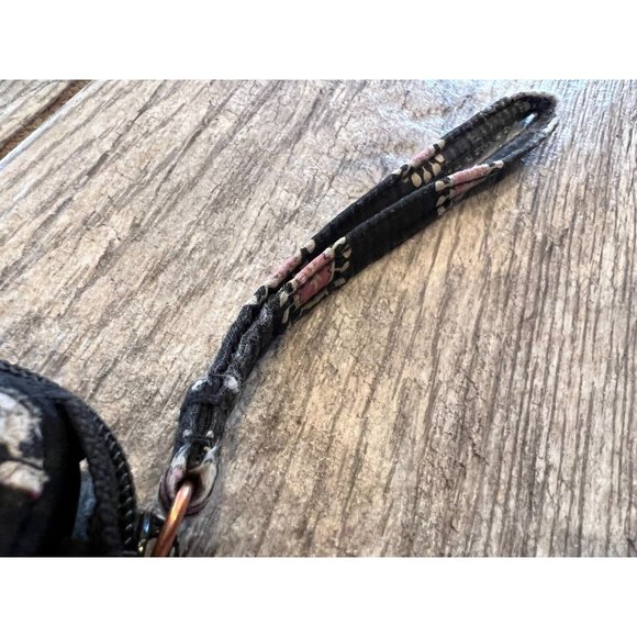 Vera Bradley Parisian Pom Poms Zip Around Wristlet Wallet Clutch WELL WORN - Picture 6 of 12